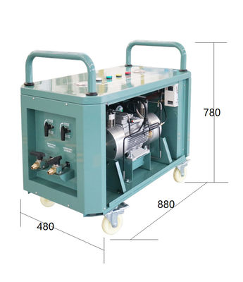 R410a R-134a Freon Recovery Machine Value Refrigerant Recharge Machine