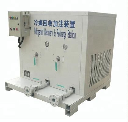Vapor Recovery Unit For ISO Tank Refrigerant Gas Station Refrigerant Filling Plant