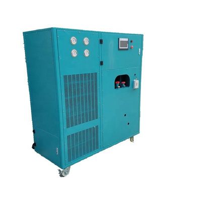 R407C 0.0025% Moisture Refrigerant Reclaim Machine With Twin Cylinder Reciprocating