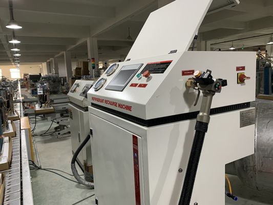 CM8600 Factory Hot Sale Refrigerant Filling Station Fast Refrigerant Charging Machine