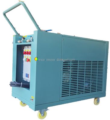 R32 R600 ATEX Refrigerant Recovery Charging Machine Oil Less As Filling Equipment 4HP Recovery Recycling Machine