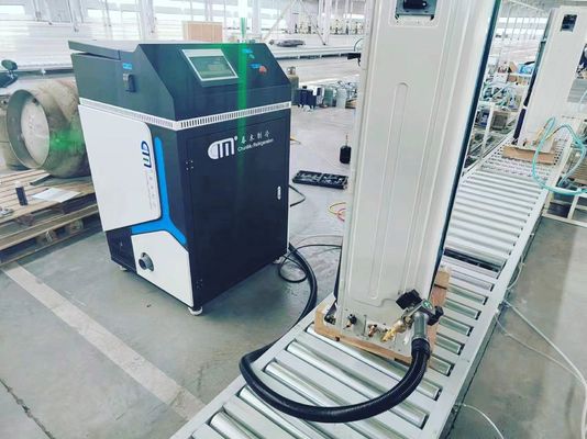 Fully Automatic Refrigerant Gas Charging Machine Freon Recovery Filling System R32 R410a  Ac Recharge Machine