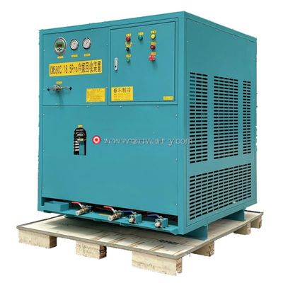 R134a R22 15hp Air Conditioner Refrigerant Freon Recovery Charging Ac Recharge Machine Disassembly Line Recovery Unit