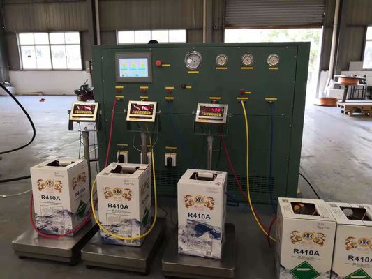 R134a R404a Freon Recovery Filling Machine Oil Less Split Charging Machine R22 Recovery Recharge Machine
