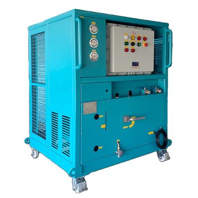 10HP  air conditioner freon refrigerant recovery recharge machine R32 R600a vapor recovery ac gas charging machine