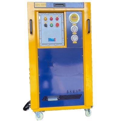 flammable R290 R600a refrigerant recovery unit explosion proof refrigerant recovery charging machine
