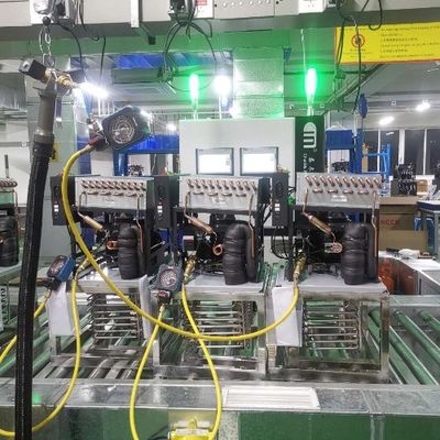 R32 R290 R410A refrigerant charging station refrigerant recovery recharge refrigerant gas charging vacuum machine