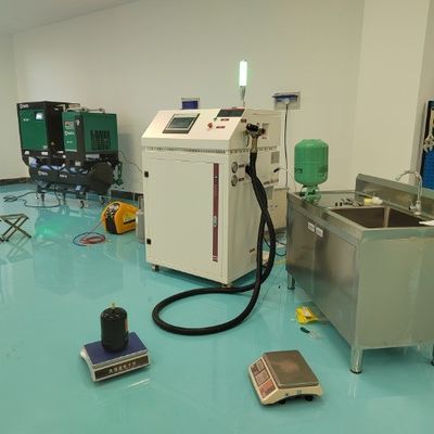 R32 R410A Gas Filling System Refrigerant Charging Machine