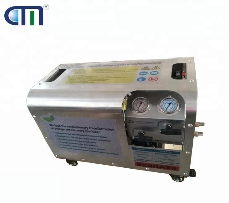 1.25CFM Explosion Proof Refrigerant Recovery Unit Refrigerant Reclaim Machine