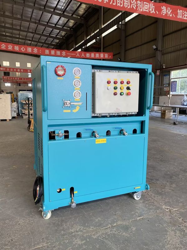 Freon 134 Refrigerant Recycling Recovery Machine Air Conditoining Industrial Refrigerant Recovery Charging Machine