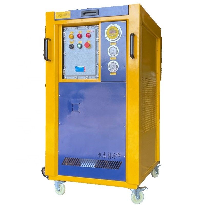 3HP Explosion Proof Air Conditioning Refrigerant Recovery Machine With 380V Voltage