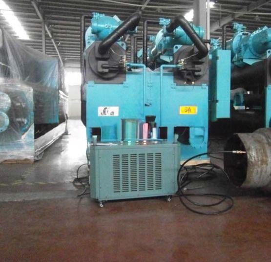 HVAC Refrigerant Vapor Recovery Machine R410A R134A 2HP Recycling AC Gas Charging Machine