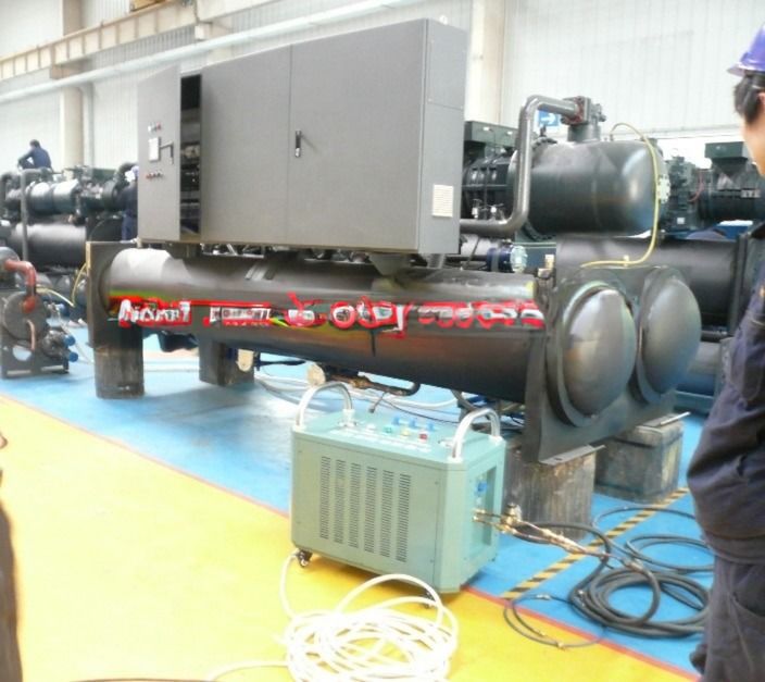 HVAC Refrigerant Vapor Recovery Machine R410A R134A 2HP Recycling AC Gas Charging Machine