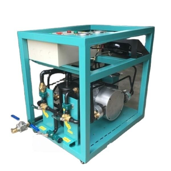 R123 Low Pressure Refrigerant Recovery Machine Water Cooled Oil Free Recovery Charging Machine