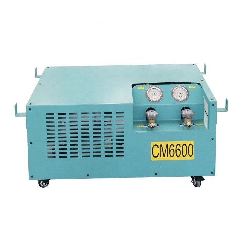 CM6600 Refrigerant Ac Recovery System R410A R134A Air Conditioning Recovery Recharge Machine Ac Charging Machine