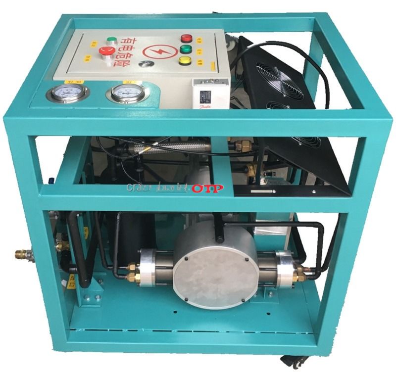 CE Certificate 2HP Refrigerant Recovery Unit Ac Recovery Charging Machine R123 Chiller Recovery Recharge Machine