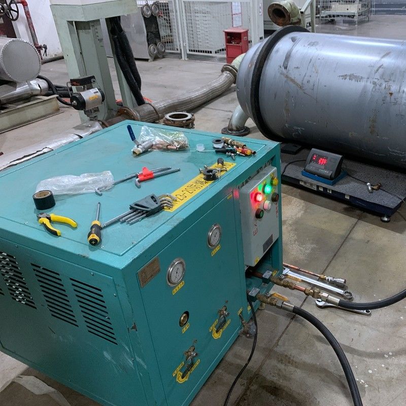 CE Certificate 2HP Refrigerant Recovery Unit Ac Recovery Charging Machine R123 Chiller Recovery Recharge Machine