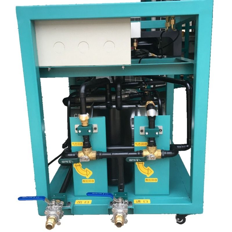 China Manufacturer Of Low Pressure Refrigerant Recovery Unit R123 R514a R1233zd Recycling Charging Machine