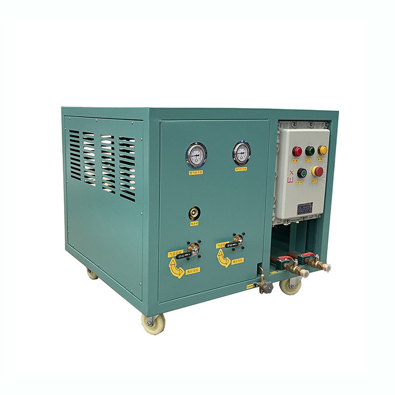 4hp Low Pressure Refrigerant Recovery Machine R123 Charging Filling Machine For Low Pressure Chiller R245fa R141b