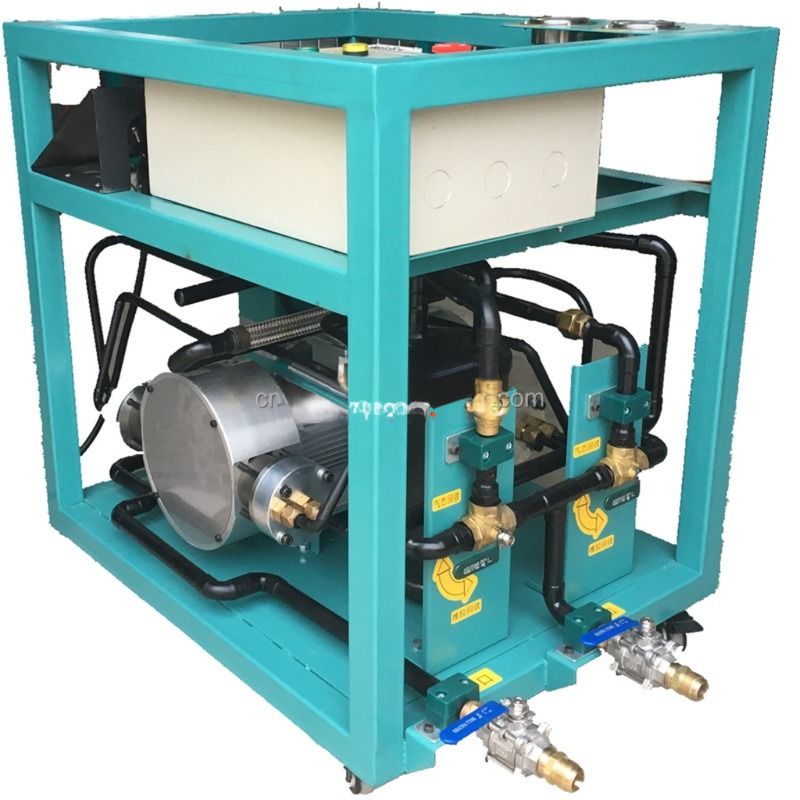 4hp Low Pressure Refrigerant Recovery Machine R123 Charging Filling Machine For Low Pressure Chiller R245fa R141b