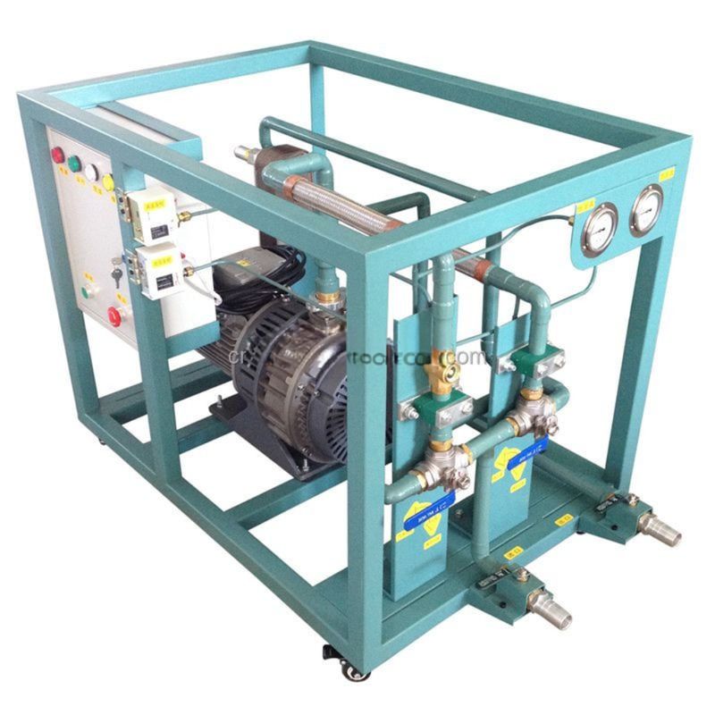 Low Pressure Refrigerant Recovery Pump Oil Less Charging Equipment 2HP R1213 R245fa Recovery Charging Machine