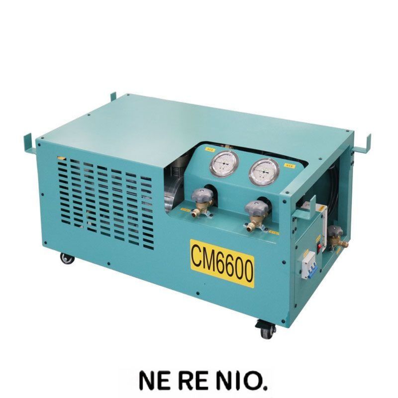 2hp Oil Less Refrigerant Recovery Recycling Machine R134a R410a Freon Gas Recovery Charging Machine
