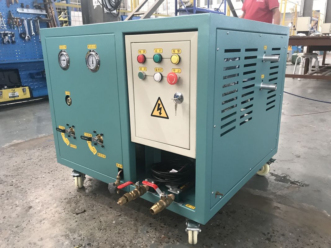 4HP Oil Less Large Gas Displacement R514A HFO Refrigerant Recovery Machine Low Pressure Recovery Charging Equipment
