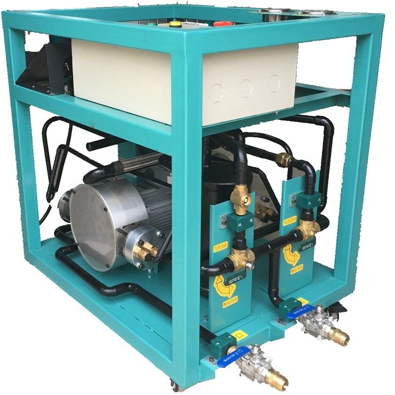 R123 R245fa Oil Less Refrigerant Recovery Charging Machine Low Pressure Chiller Refrigerant Recovery Unit
