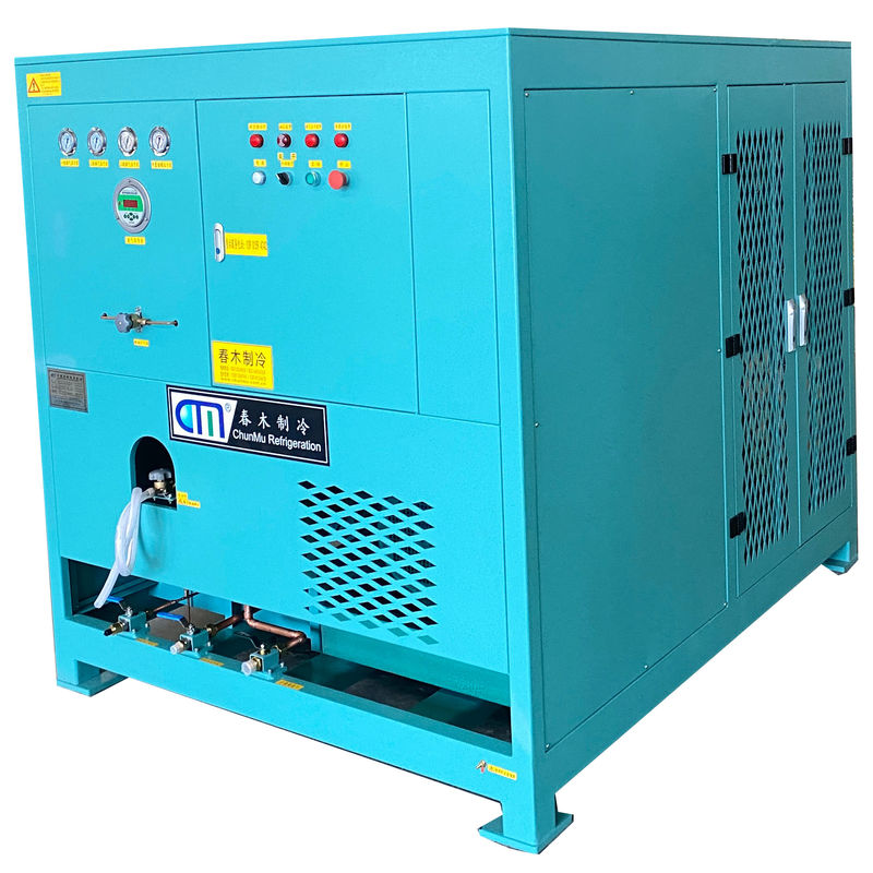 6HP 50HZ Oil Less AC Gas Recharge Unit Freon Reclaim Machine