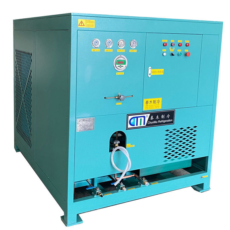 6HP 50HZ Oil Less AC Gas Recharge Unit Freon Reclaim Machine