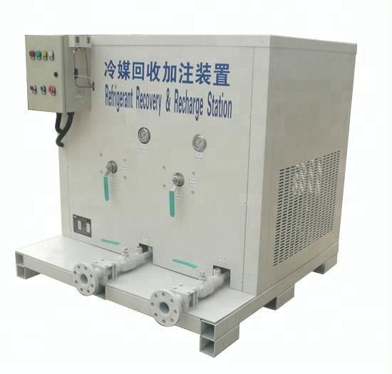 Vapor Recovery Unit For ISO Tank Refrigerant Gas Station Refrigerant Filling Plant