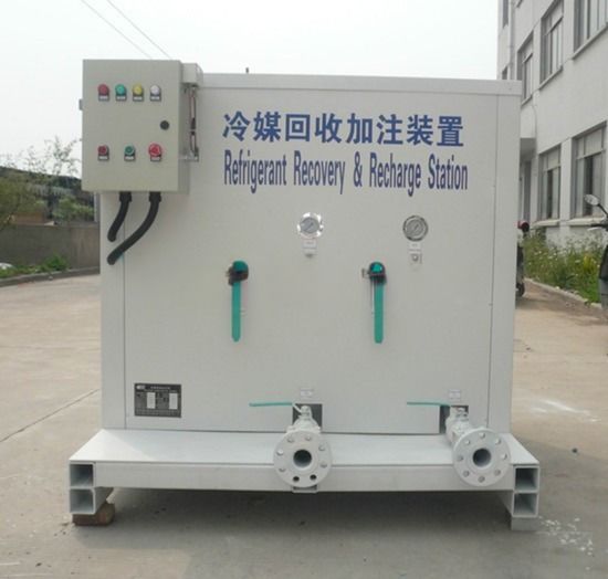 Vapor Recovery Unit For ISO Tank Refrigerant Gas Station Refrigerant Filling Plant