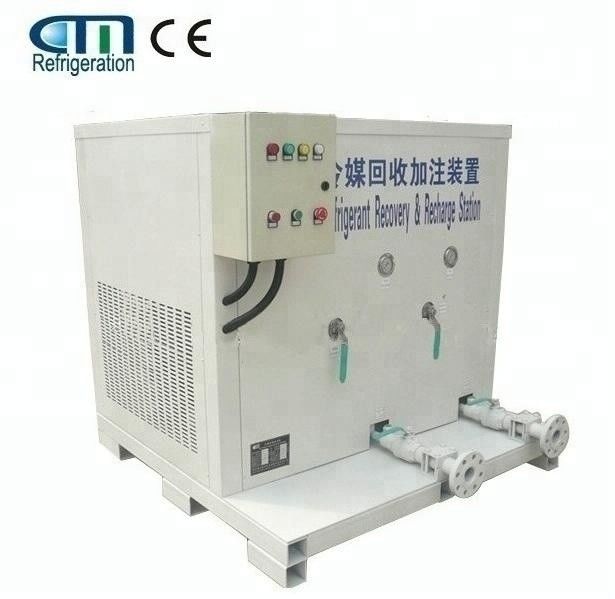 Vapor Recovery Unit For ISO Tank Refrigerant Gas Station Refrigerant Filling Plant