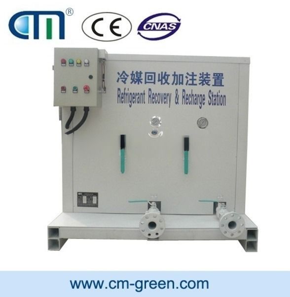 Vapor Recovery Unit For ISO Tank Refrigerant Gas Station Refrigerant Filling Plant