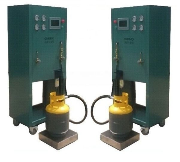 R134a Refrigerant Filling System Air Conditioning Freon Recovery Charging Machine Split Charging Equipment