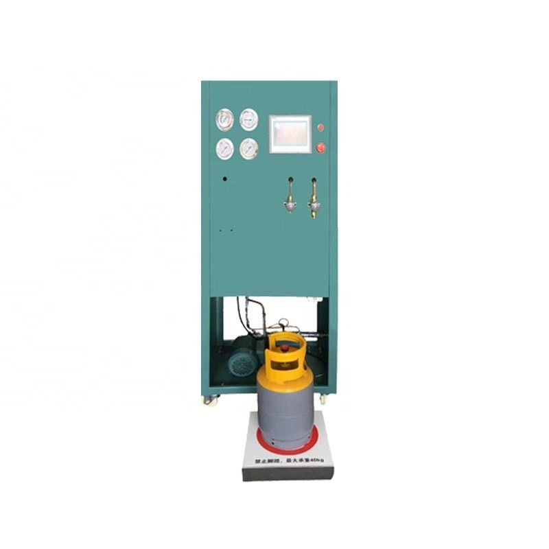 R134a Refrigerant Filling System Air Conditioning Freon Recovery Charging Machine Split Charging Equipment