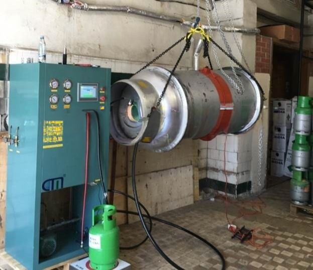 R134a Refrigerant Filling System Air Conditioning Freon Recovery Charging Machine Split Charging Equipment