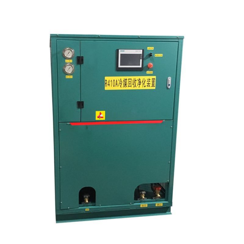 R22/R134A/R410A Oil Less Refrigerant Recovery Purge Machine 25HP Reclaiming Recycling Refrigeration Purge System