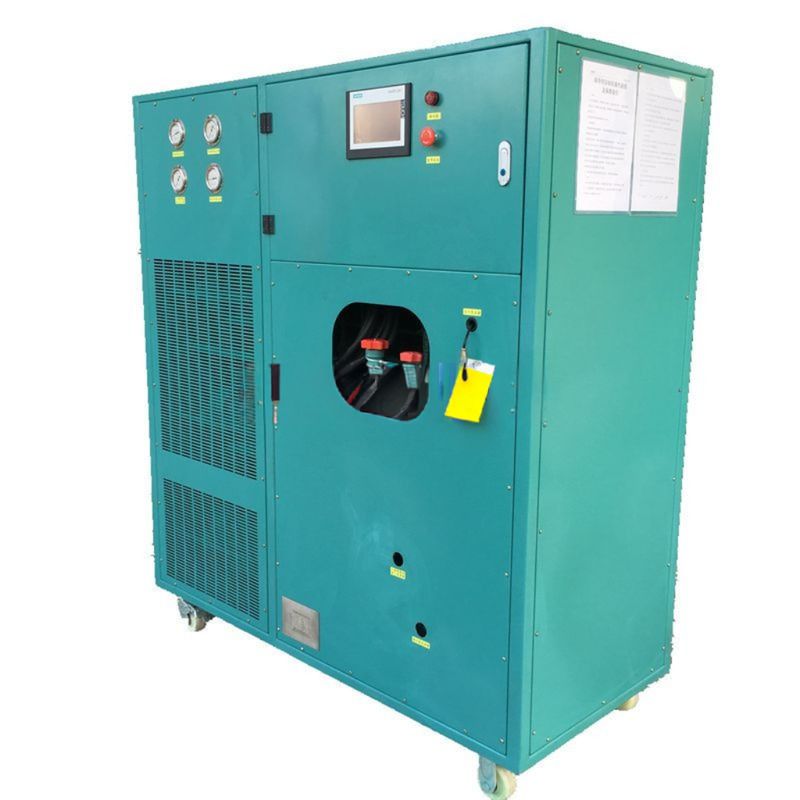 R22/R134A/R410A Oil Less Refrigerant Recovery Purge Machine 25HP Reclaiming Recycling Refrigeration Purge System