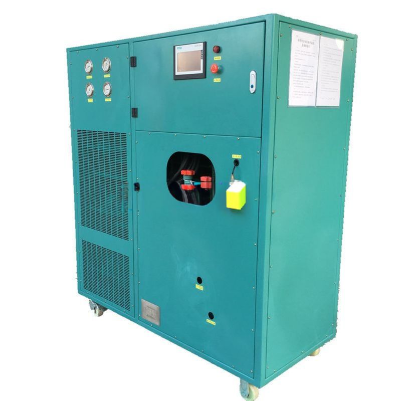 Oil Less R22 Freon Recovery Machine Air Conditioner Refrigerant Recovery Charging Machine Equipment Ac Reclaim System