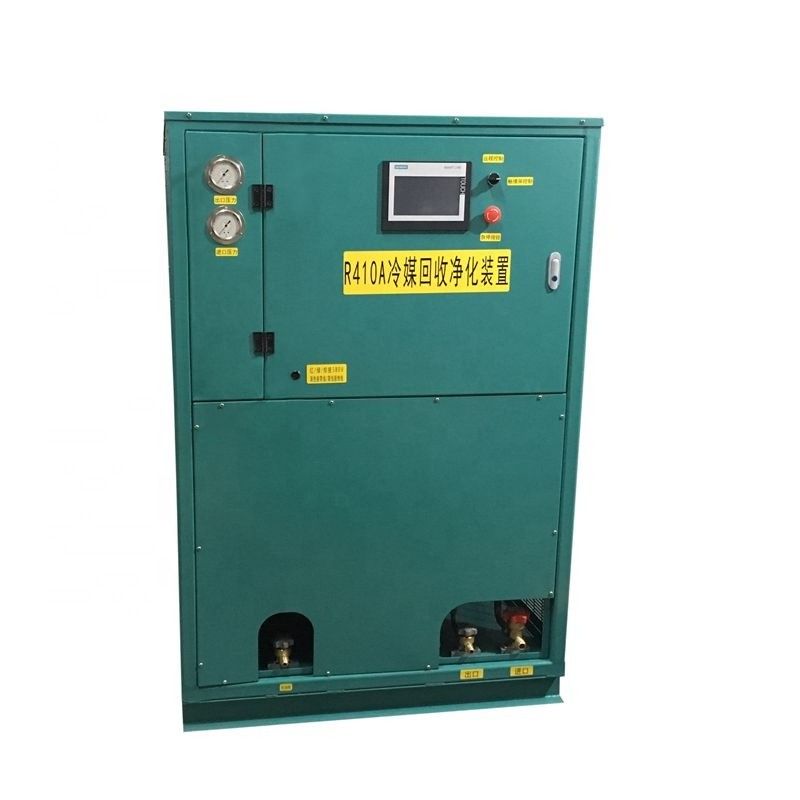 Oil Less R22 Freon Recovery Machine Air Conditioner Refrigerant Recovery Charging Machine Equipment Ac Reclaim System