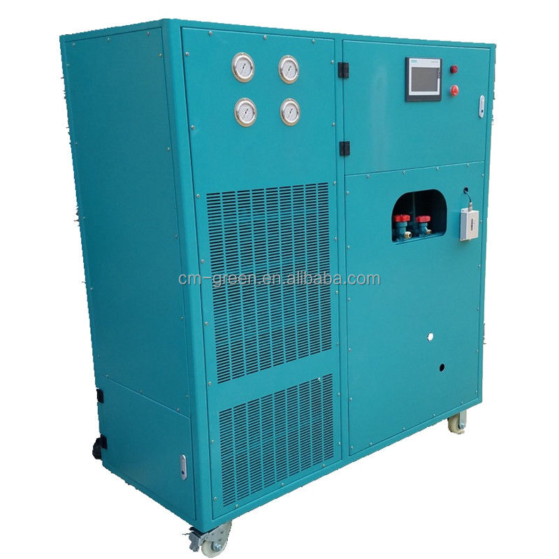 R134a R410a Freon Recovery Machine Air Conditioning Ac Recovery Charging Machine Refrigerant Recharge Reclaim System