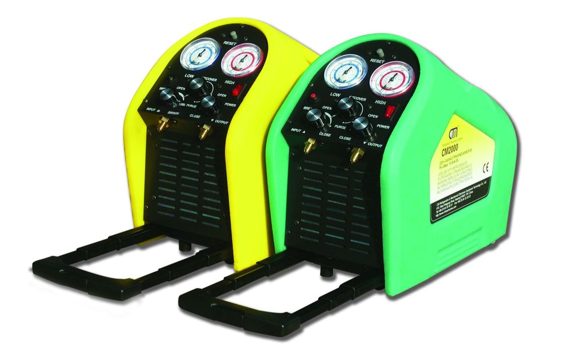 R407C Single Cylinder AC Recovery Unit Portable Automotive AC Recovery Machine