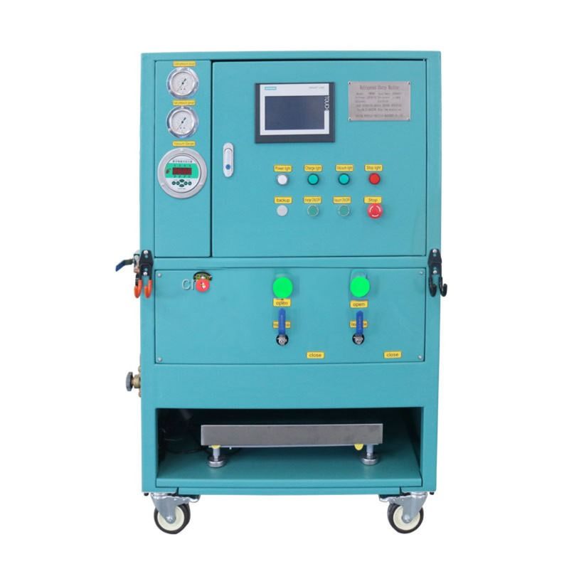 R134a Refrigerant Split Charging Machine R404a Filling Machine Freon Gas Recovery Machine