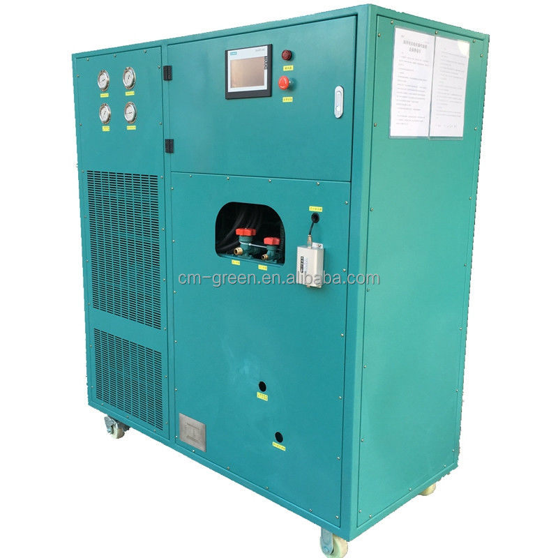 R407C 0.0025% Moisture Refrigerant Reclaim Machine With Twin Cylinder Reciprocating