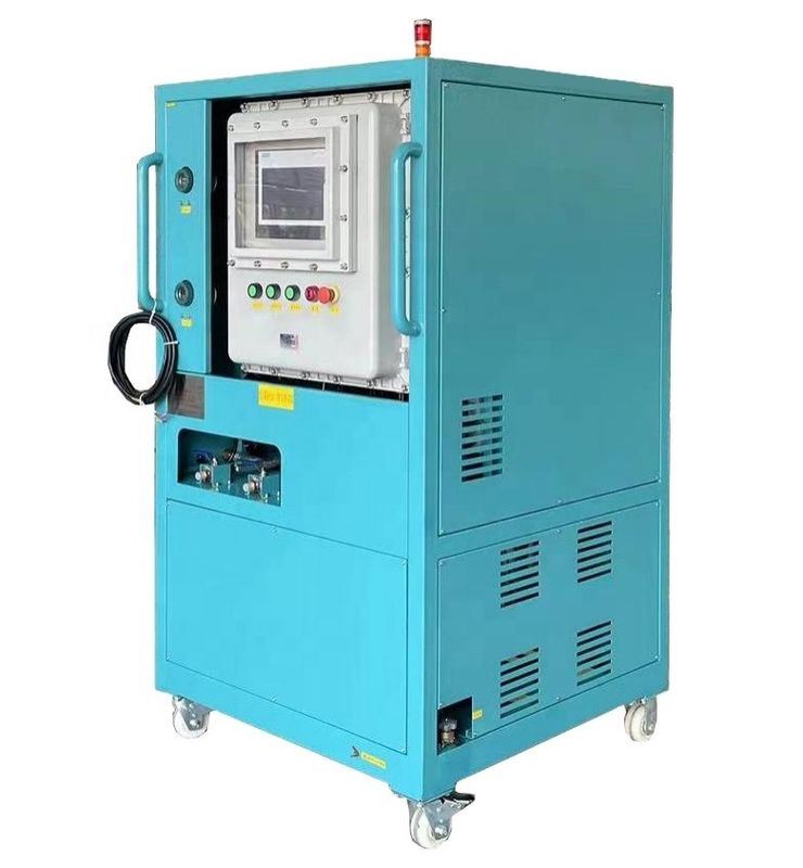 Air Conditioning Line Refrigerant Recovery Unit A/C Reclaim System R134a R22 Gas Recovery Charging Machine