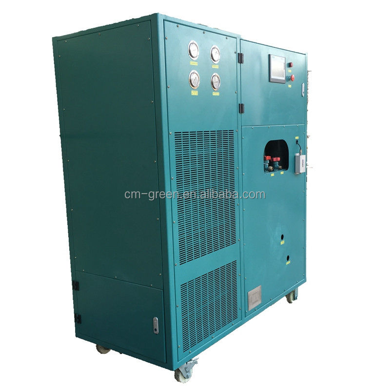 Air Conditioning Line Refrigerant Recovery Unit A/C Reclaim System R134a R22 Gas Recovery Charging Machine
