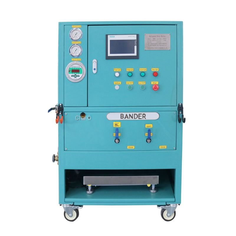 Full Oil Less Refrigerant Recovery Pump R407c R404a Refrigerant Recovery Split Charging Machine Ac Recharge Machine