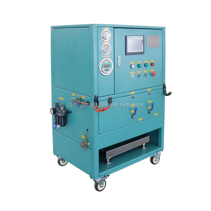 Refrigerant Freon Recovery Machine R134a Filling Oil Less Single-Stage Refrigerant Split Charging Recharge Machine