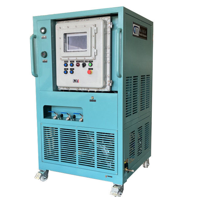 R410a R134a Refrigerant Reclaiming Machine Ac Recovery Pump Charging Equipment Reclaim System